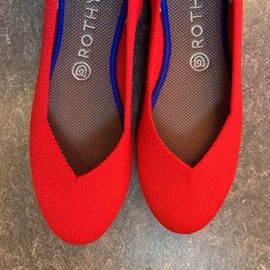 Rothy's CHERRY RED FLATS